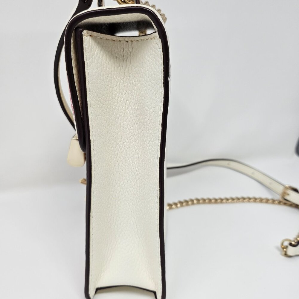 DKNY Elisa North-South Butterfly print leather crossbody mini bag - Picture 4 of 13